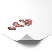 Waterverf Yellowtail Clownfish print (Hoek)