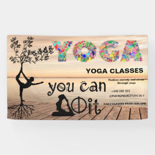 Waterverf Yoga boho Mediation instructeur healer Spandoek