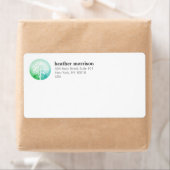 Waterverf Yoga en Wellness Etiket (Insitu)