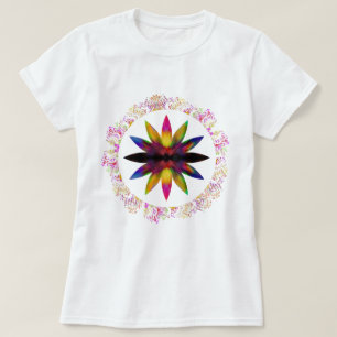 Waterverf Yoga Lotus Meditation Holistic T-shirt