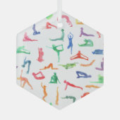 Waterverf Yoga Ornament (Voorkant)