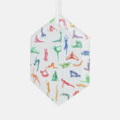 Waterverf Yoga Ornament (Voorkant links)