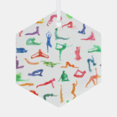 Waterverf Yoga Ornament (Achterkant)