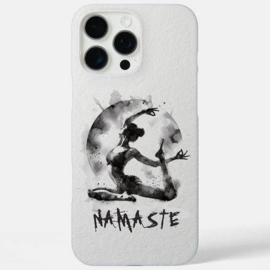Waterverf Yoga Reiki One-Legged King Pigeon Pose Case-Mate iPhone Case (Achterkant)