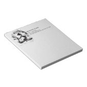 Waterverf Yoga Reiki One-Legged King Pigeon Pose Notitieblok (Schuin)