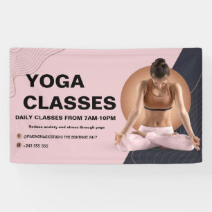 Waterverf Yoga studio Mediation instructeur healer Spandoek