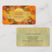 Waterverf Yoga Teacher Holistic  Art Visitekaartje (Voorkant / Achterkant)