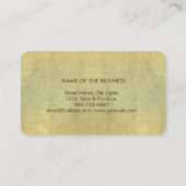 Waterverf Yoga Teacher Holistic  Art Visitekaartje (Achterkant)