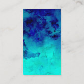 Waterverf yoga visitekaartje (Achterkant)