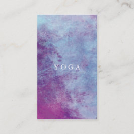 Waterverf yoga Visitekaartje