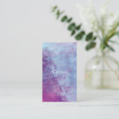 Waterverf yoga Visitekaartje (Staand voorkant)