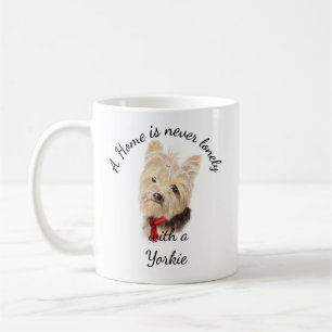 Waterverf Yorkshire Terrier Yorkie Dog Pet Animal Koffiemok