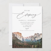 Waterverf Yosemite National Park We lopen op Kaart (Voorkant)