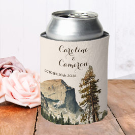 Waterverf Yosemite National Park Wedding Ca US Blikjeskoeler