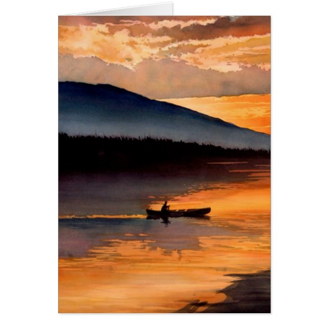 waterverf "Yukon Passage" (Voorkant)