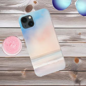 Waterverf zacht strand Case-Mate iPhone case