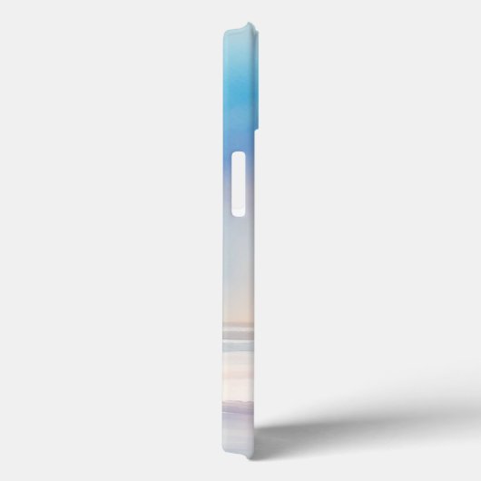 Waterverf zacht strand Case-Mate iPhone case (Achterkant / Rechts)