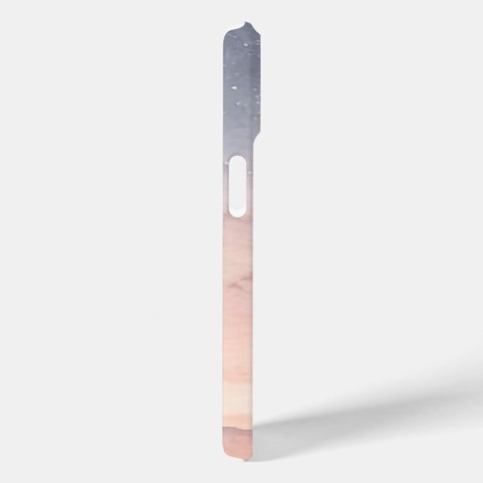 Waterverf Zachte Halve Maan met naam Case-Mate iPhone Case (Achterkant / Rechts)