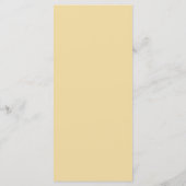 Waterverf zand en Zee menu Kaart (Achterkant)