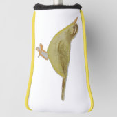 Waterverf Zangvogel Zwavelbreasted Warbler Golfheadcover (Draai 90)