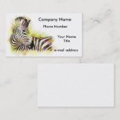 Waterverf Zeba Visitekaartje (Voorkant / Achterkant)