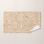 Waterverf zebraprint bad handdoek (Handdoek)