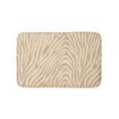Waterverf zebraprint badmat (Voorkant)