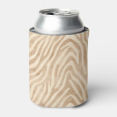 Waterverf zebraprint blikjeskoeler (Blikje Voorkant)