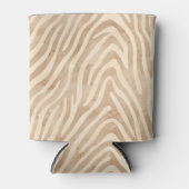 Waterverf zebraprint blikjeskoeler (Voorkant)