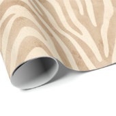 Waterverf zebraprint cadeaupapier (Rol Hoek)
