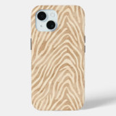 Waterverf zebraprint Case-Mate iPhone case (Achterkant)