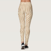 Waterverf zebraprint leggings (Achterkant)