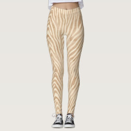 Waterverf zebraprint leggings