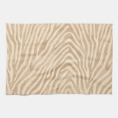 Waterverf zebraprint theedoek (Horizontaal)