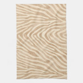 Waterverf zebraprint theedoek (Verticaal)
