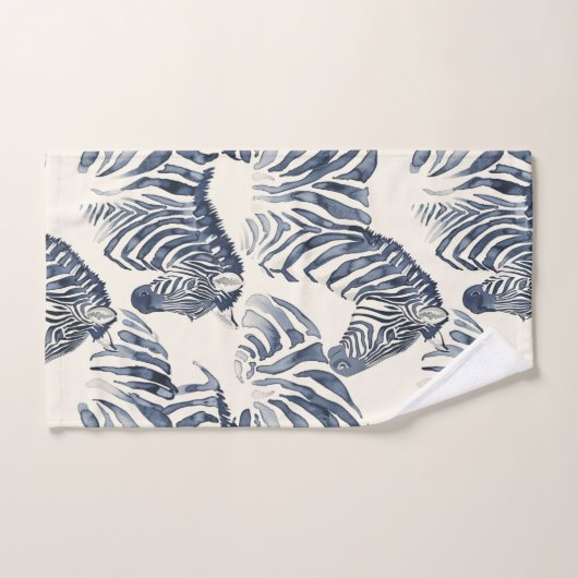 Waterverf Zebra's Bad Handdoek (Handdoek)