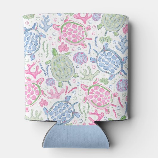 Waterverf Zee Blikjeskoeler (Achterkant)