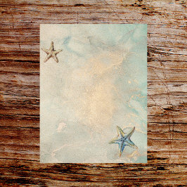 Waterverf Zee Breeze Beach Scrapbook Papier