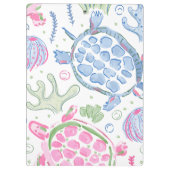 Waterverf Zee Draaikrokken Klembord (Achterkant)