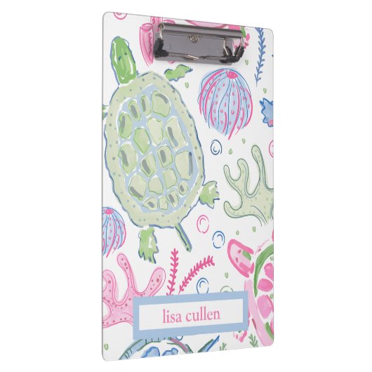 Waterverf Zee Draaikrokken Klembord (Rechts)