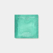 Waterverf zee groene business post-it noten post-it® notes (Voorkant)