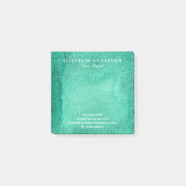 Waterverf zee groene business post-it noten post-it® notes