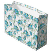 Waterverf Zee Kerstmis Groot Cadeauzakje (Achterkant Gekanteld)