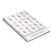 Waterverf Zee Koralen Notitieboek (Rechterzijde)