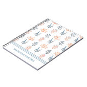 Waterverf Zee Koralen Notitieboek (Linkerzijde)