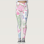 Waterverf Zee Leggings (Voorkant)