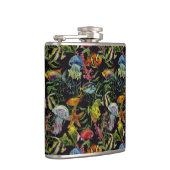 Waterverf Zee Life Patroon 1 Heupfles (Rechts)