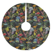 Waterverf Zee Life Patroon 1 Kerstboom Rok (Voorkant)