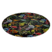 Waterverf Zee Life Patroon 1 Snijplank (Hoek)