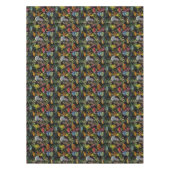 Waterverf Zee Life Patroon 1 Tafelkleed (Voorkant)